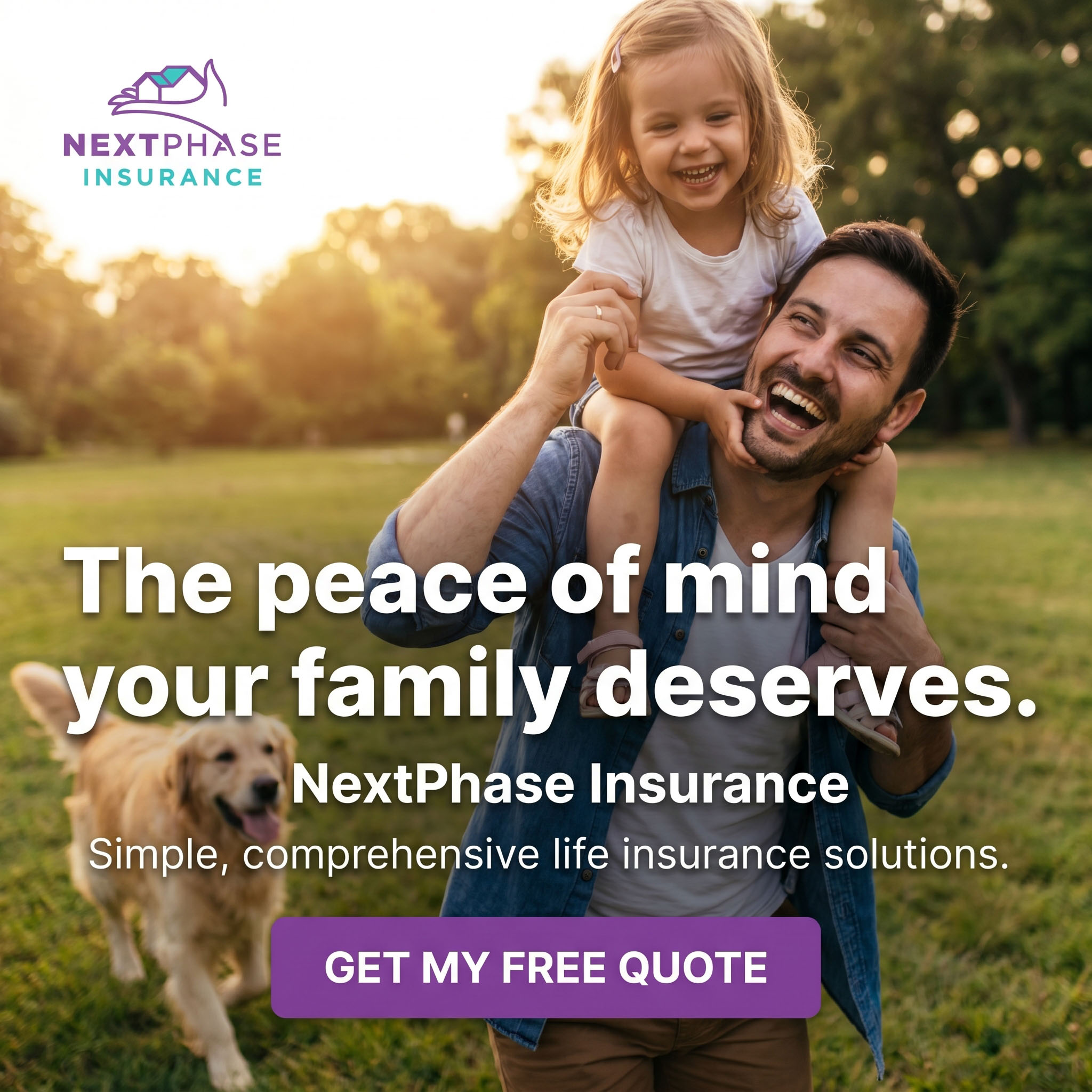 NextPhase Insurance ad creative