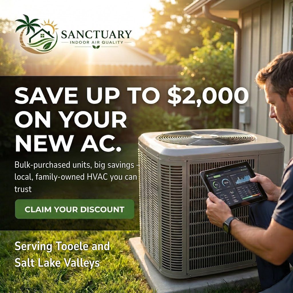 Sanctuary Indoor Air Quality ad creative