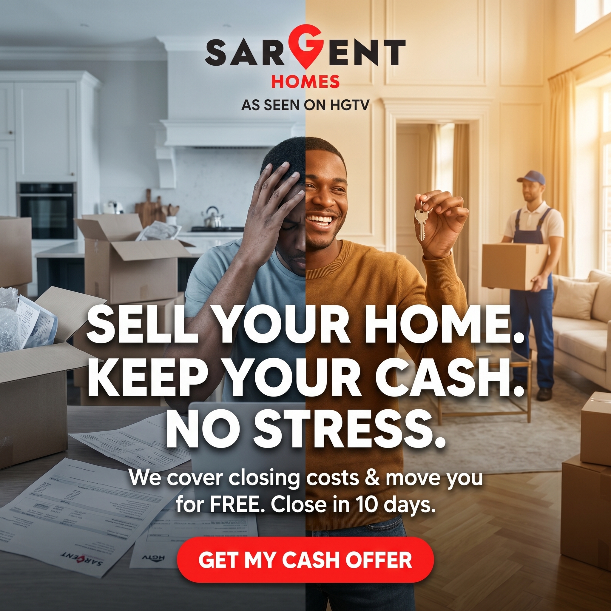 Sargent Homes ad creative