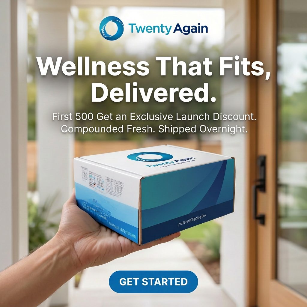 Twenty Again ad creative